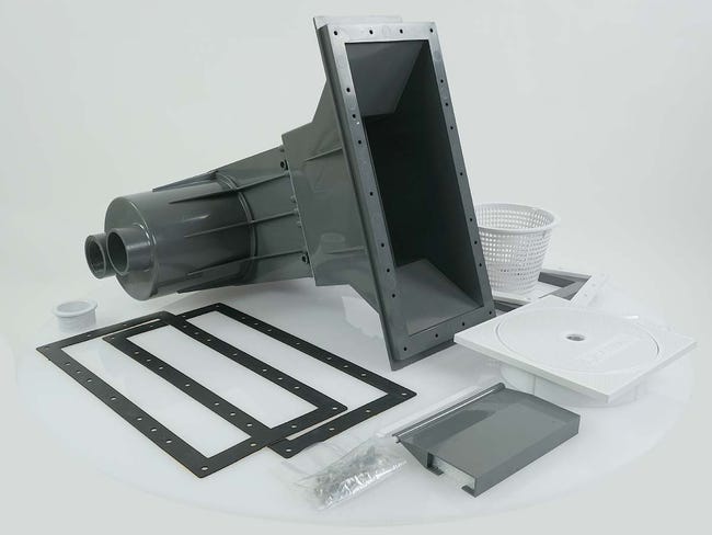 Hayward Skimmer Grande Meurtrière Blanc Pour Piscines Béton Et Liner - Pièce De Qualité Supérieure