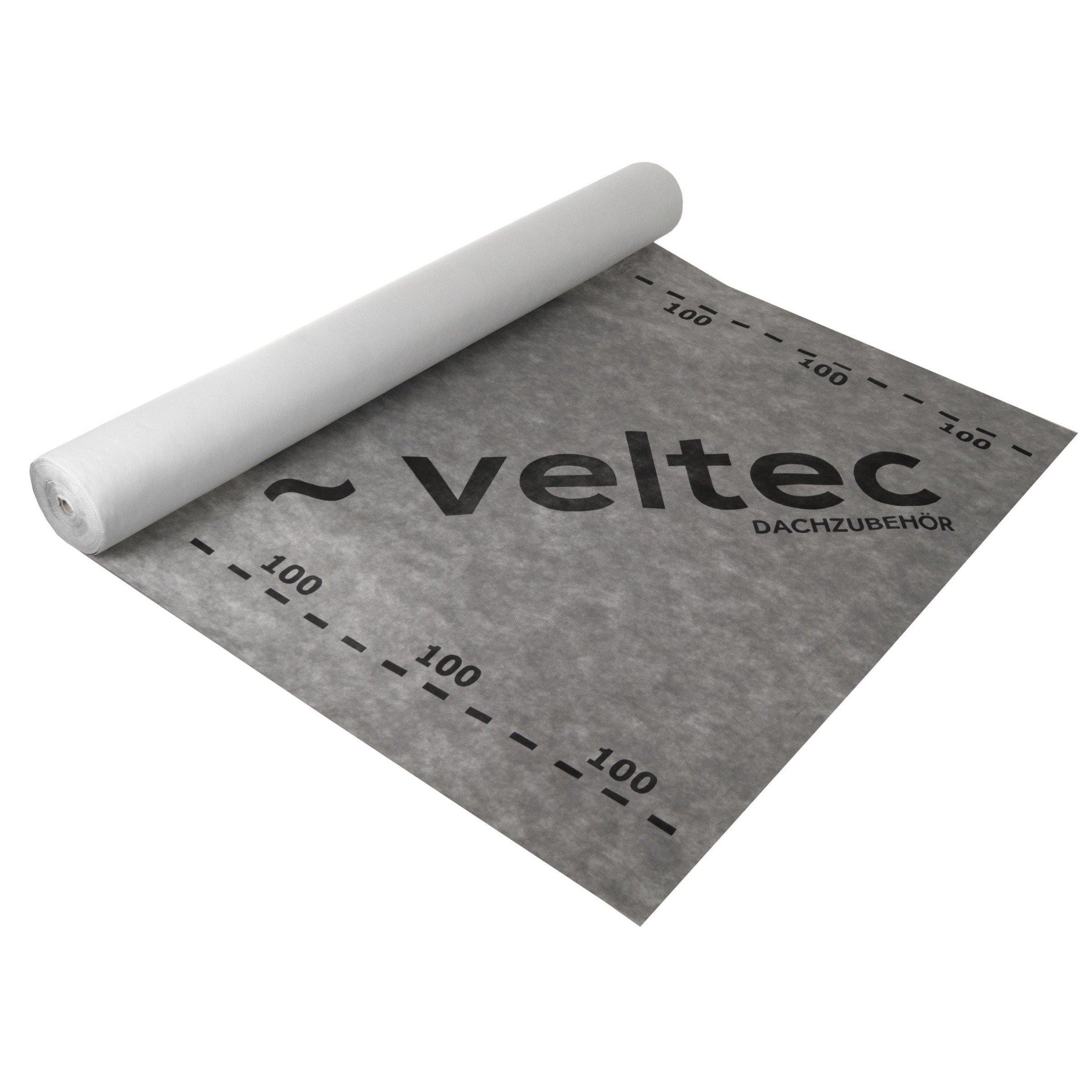 Ecran de sous-toiture respirant PAROTEC VELTEC 100, 50m x 1.5m, 100g/m² - 2