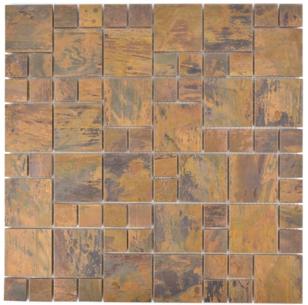 Mini Mosaïque 5×5×3 Mm – 1000 Tesselles Brun Cuivré RC02 – Idéal Mosaïque Fine & Créative