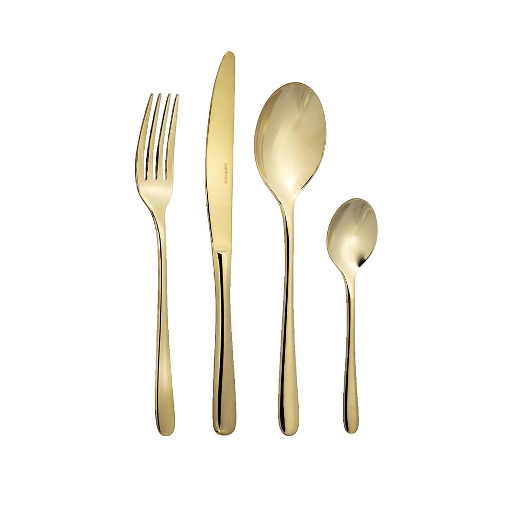 Sambonet Cubiertos Taste 24 Piezas Oro , Leroy Merlin