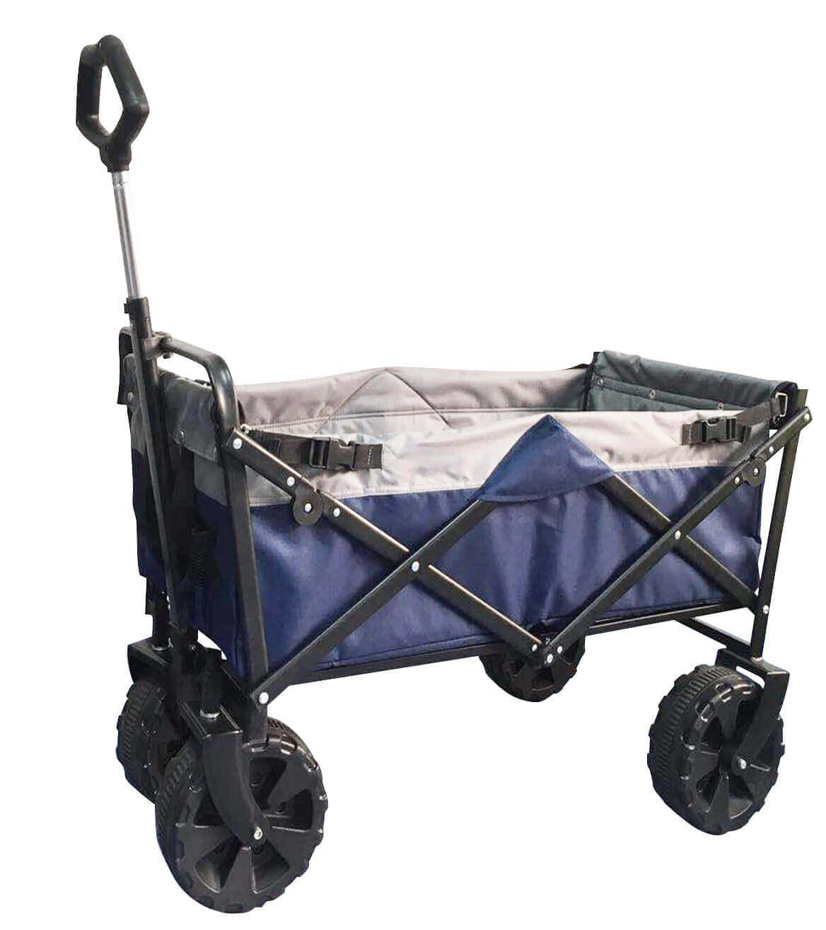 Chariot de plage pliant bleu AB110 Foldable Beachwagon Blue - Bleu - Bébé - 152.99