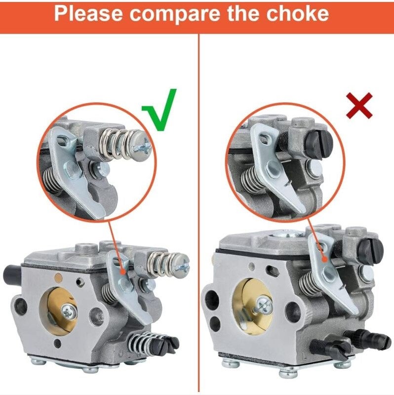 Qiuwanzia Carburatore per motosega Stihl 021 025 023 MS250 MS230 MS210, con filtro dell'aria 1123 160 1650, bobina di accensione kit di regolazione linea carburante, sostituire Walbro WT286