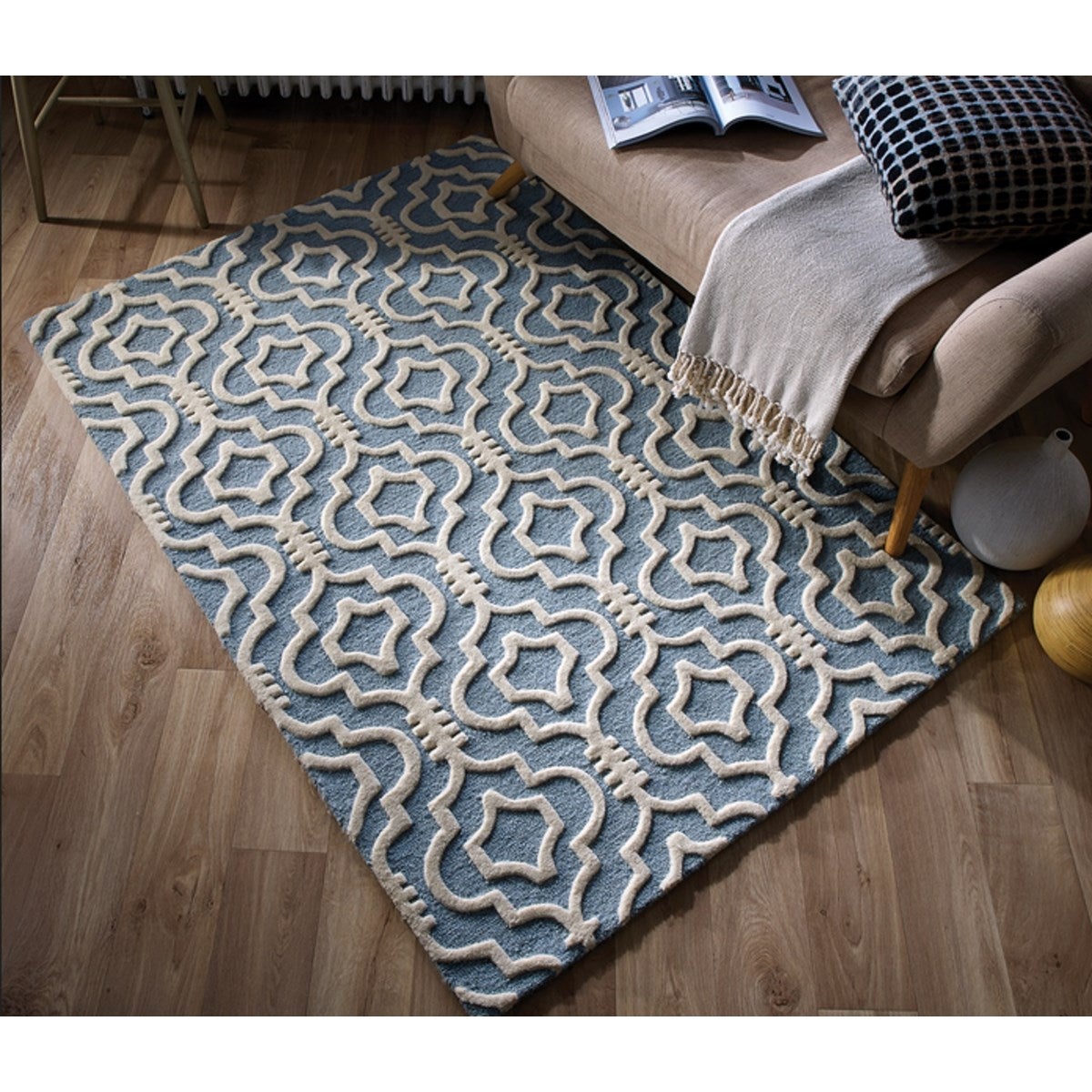Tapis de salon Pure Laine Design HILAL 120x170 cm - 2