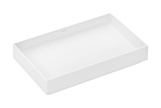 hansgrohe Xuniva evo E vasque à poser 650/400, sans trou de robinetterie ni trop-plein, 60326700, Farbe: Blanc mat