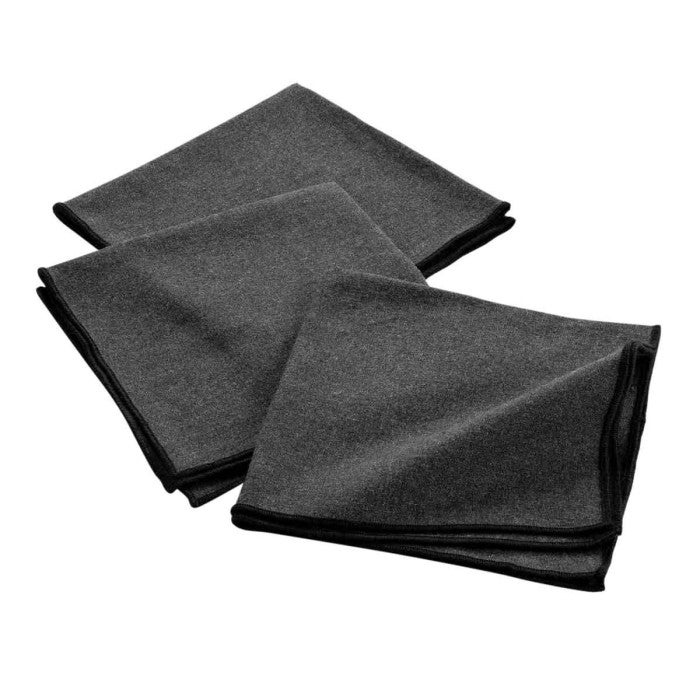 Lot De 3 Serviettes De Bowling En Daim – Antidérapantes, Gris, 8x10 Pouces, Nettoient Huile Et Poussière, Lavables Machine