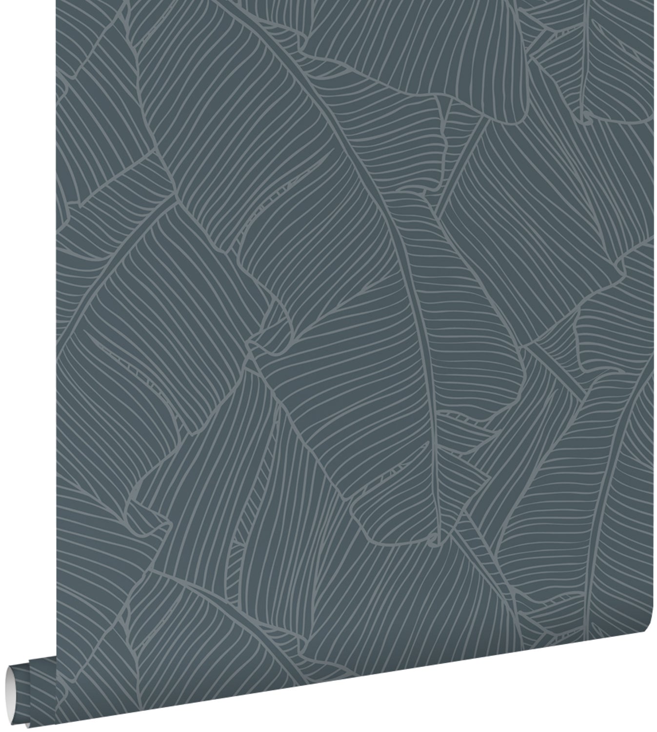 Tapeta przejrzeć niebieskoszarym - 50 x 900 cm - ESTAHOME