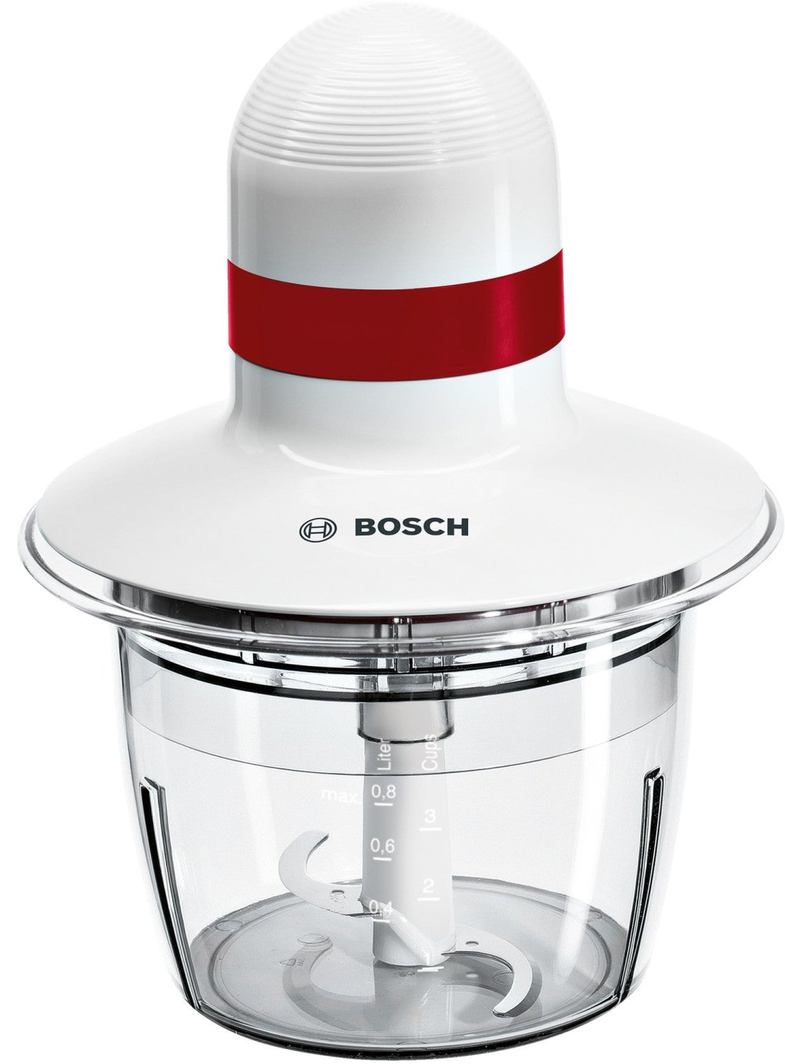 Rozdrabniacz do żywności Bosch MMRP1000 400 W 0,8 L czerwony - 2