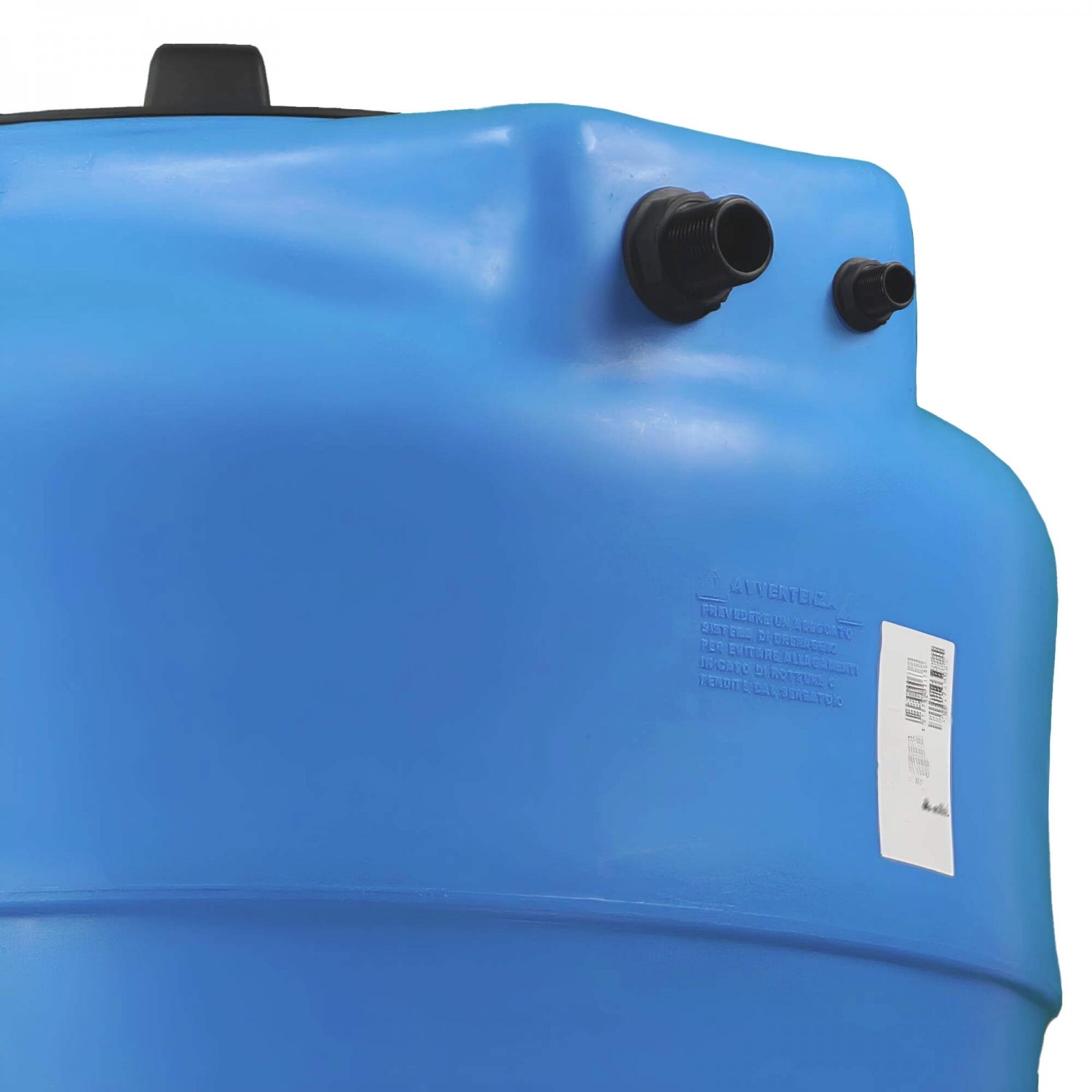 Cuve 300l Aérienne De Récupération D'eau - Réservoir Vertical Bleu - Elbi Cv300 - 4