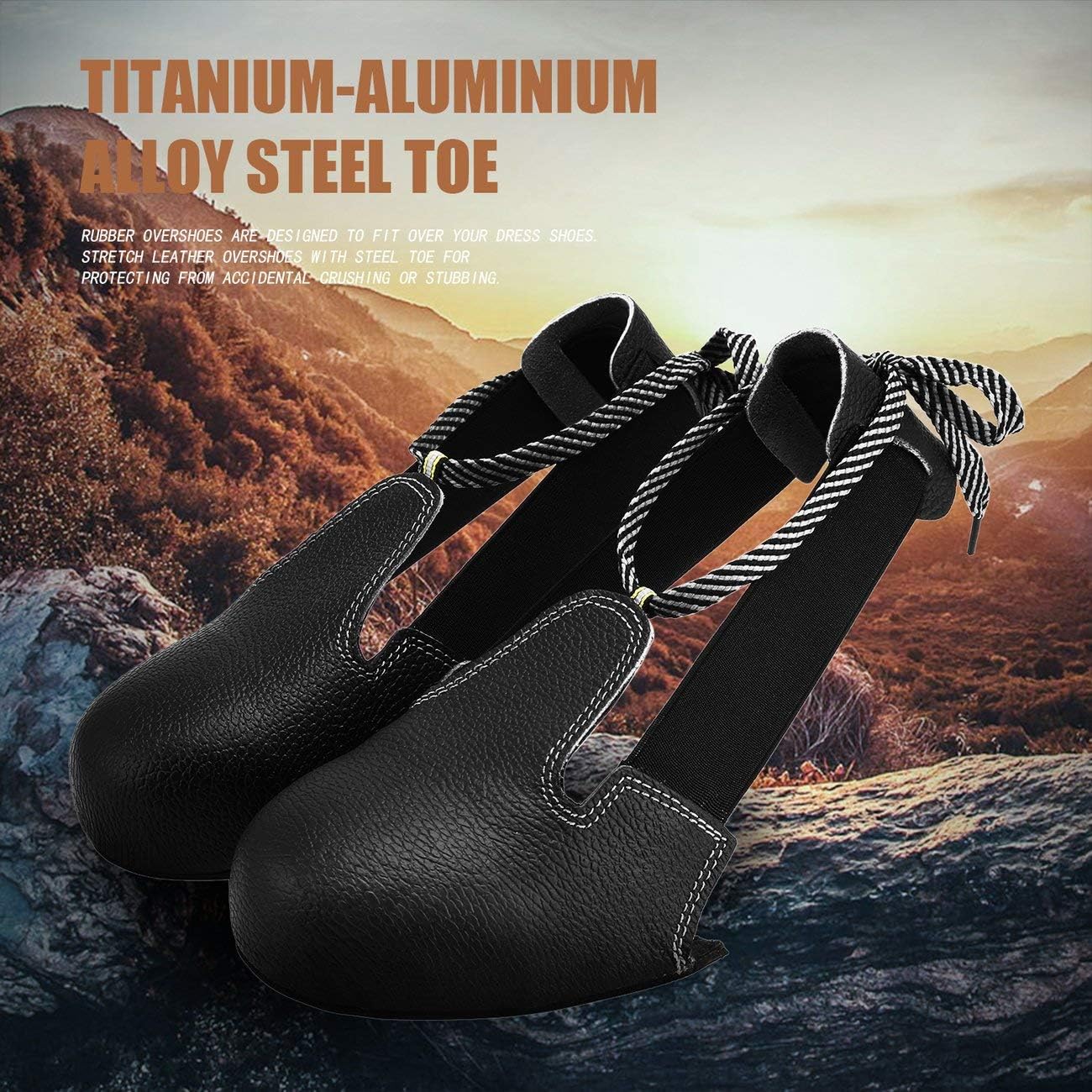 Cubrezapatos De Seguridad Con Puntera De Acero - ¡Protección Industrial Antiaplastamiento!