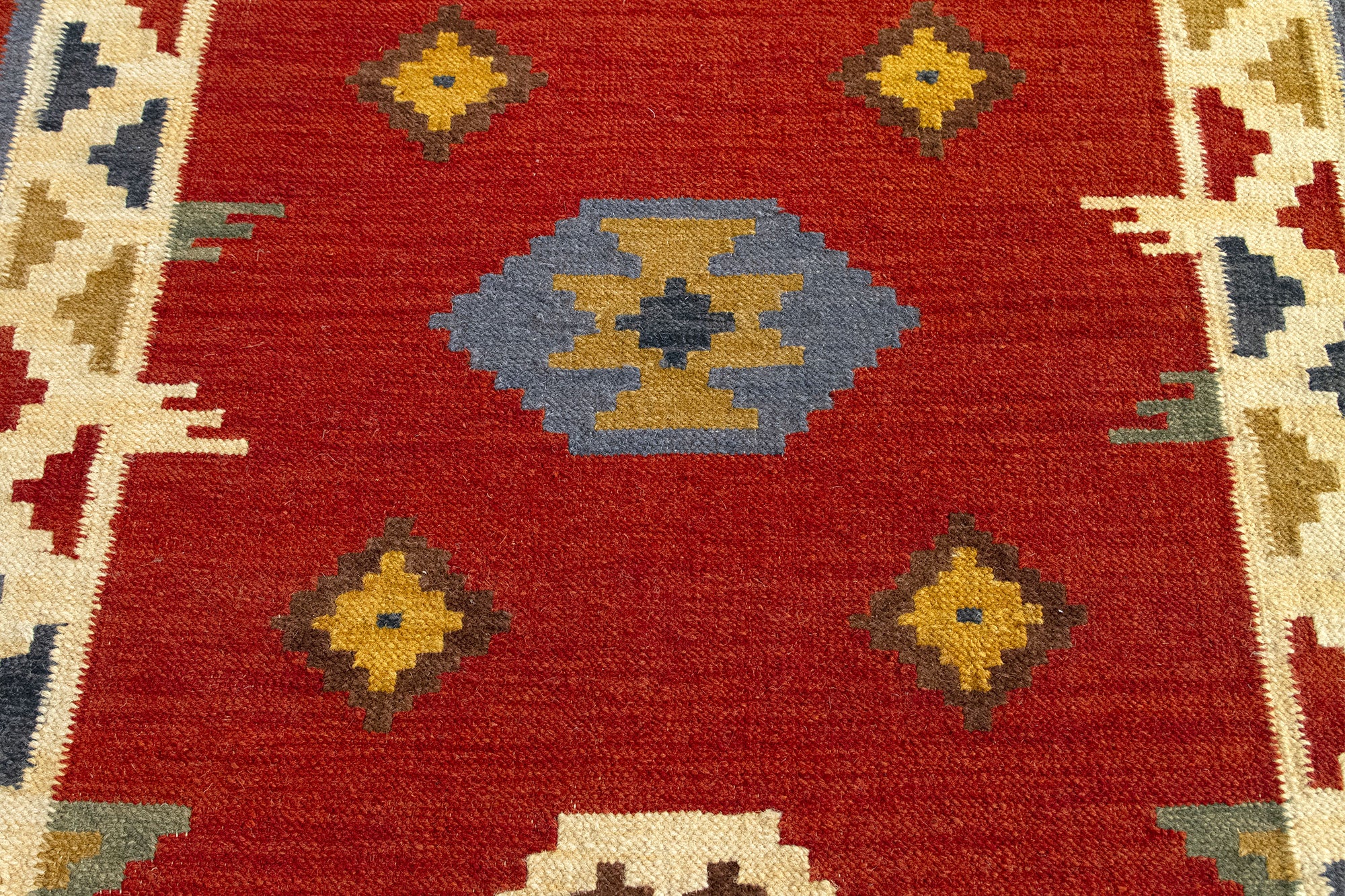 Hamid - KILIM KAYSERI 250x80 - Tapis de salon Kilim, tissé à la main, 100 % laine, salon Kilim, chambre, salle à manger - 2
