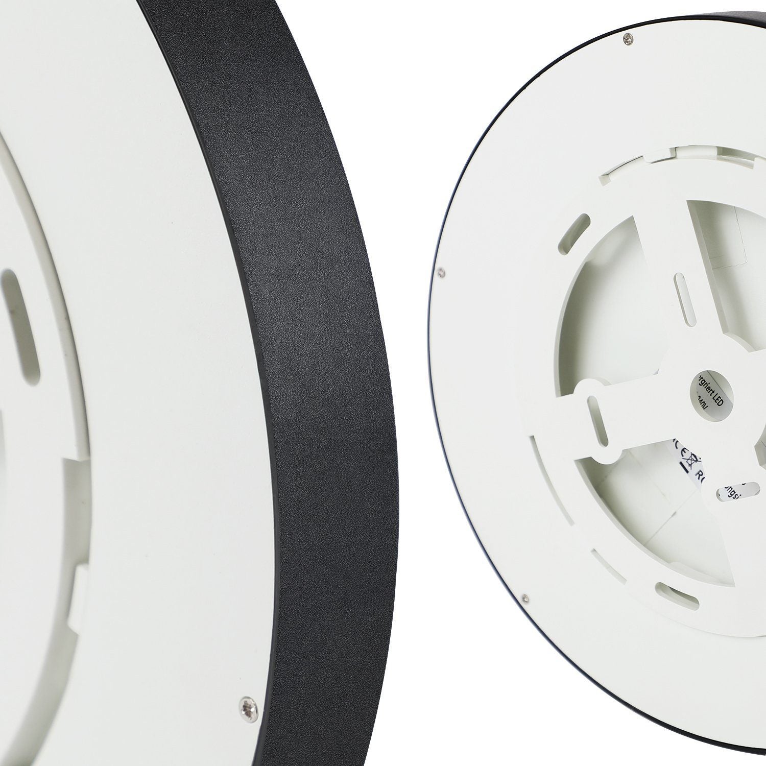 NETTLIFE Plafón LED Blanco Frío 18W, Luz 23CM Redonda IP44, Blanco Plano, Impermeable, Lámpara Cocina para Baño Pasillo Habitación - 7