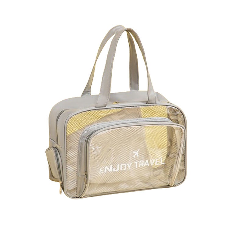 Borsa da spiaggia impermeabile con scomparto per scarpe Grey