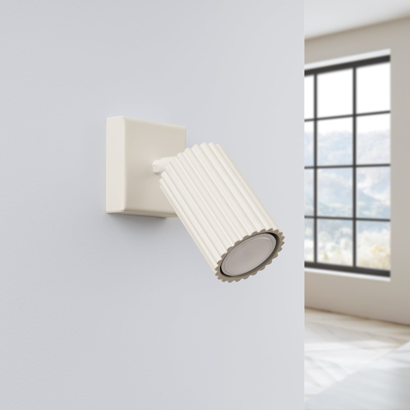 Kinkiet GLOOW beżowy LED 4000K - 8x16x16cm Sollux
