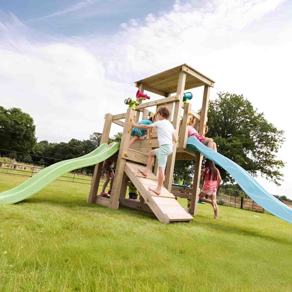 Glissière de toboggan avec vague en PEHD Tweeb 175cm anthracite Kbt - 6