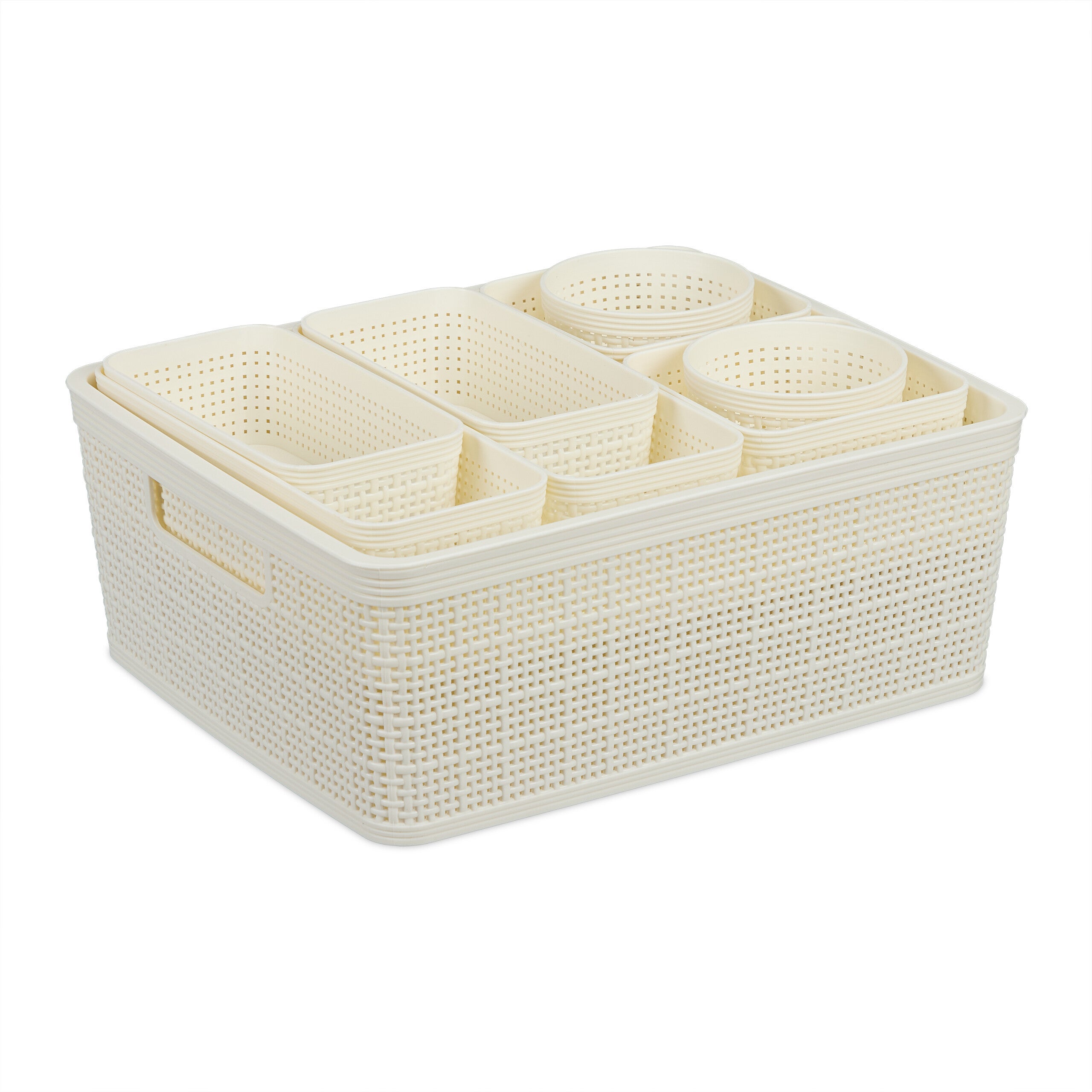 Organizadora Util Cajas Organizadoras De BaÃ±o Relaxdays