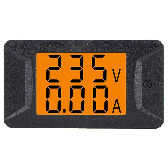 5 Voltmetri Digitali DC 2.4-30V 0.36'' LED – A Due Fili, Per Pannello, Batteria E Solare - 2
