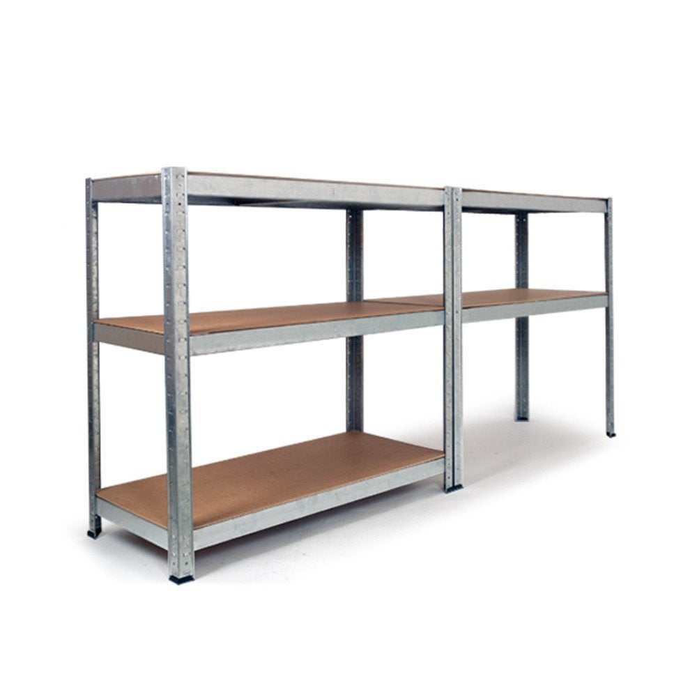 Étagère Rangement modulable - 90 x 180 cm - 875 kg max - 5 niveaux - 40 cm - Gris - 7