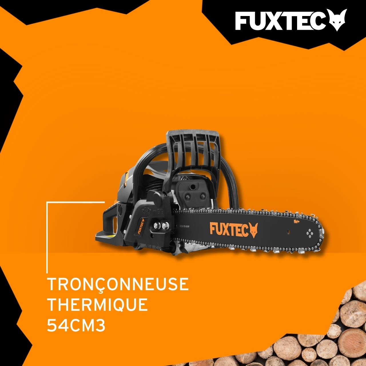 Tronçonneuse thermique - FUXTEC FX-KS255 - 54cm3 18 pouces Black Edition - 2