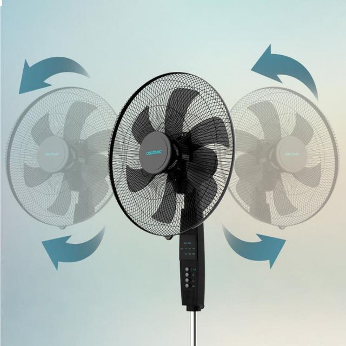 Ventilateur sur Pied Cecotec EnergySilence 610 MaxFlow Control Ø 45 cm 70W Noir - 8