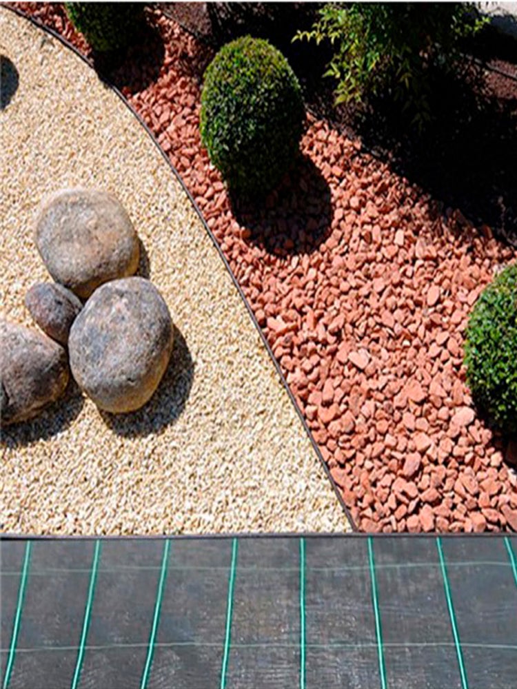 Malla Antihierba| 1 X 100 M (AnchoXLargo)| 90 g/m2| Polietileno Alta Densidad| Cuadros 33X33 CM| Color Negro - 7
