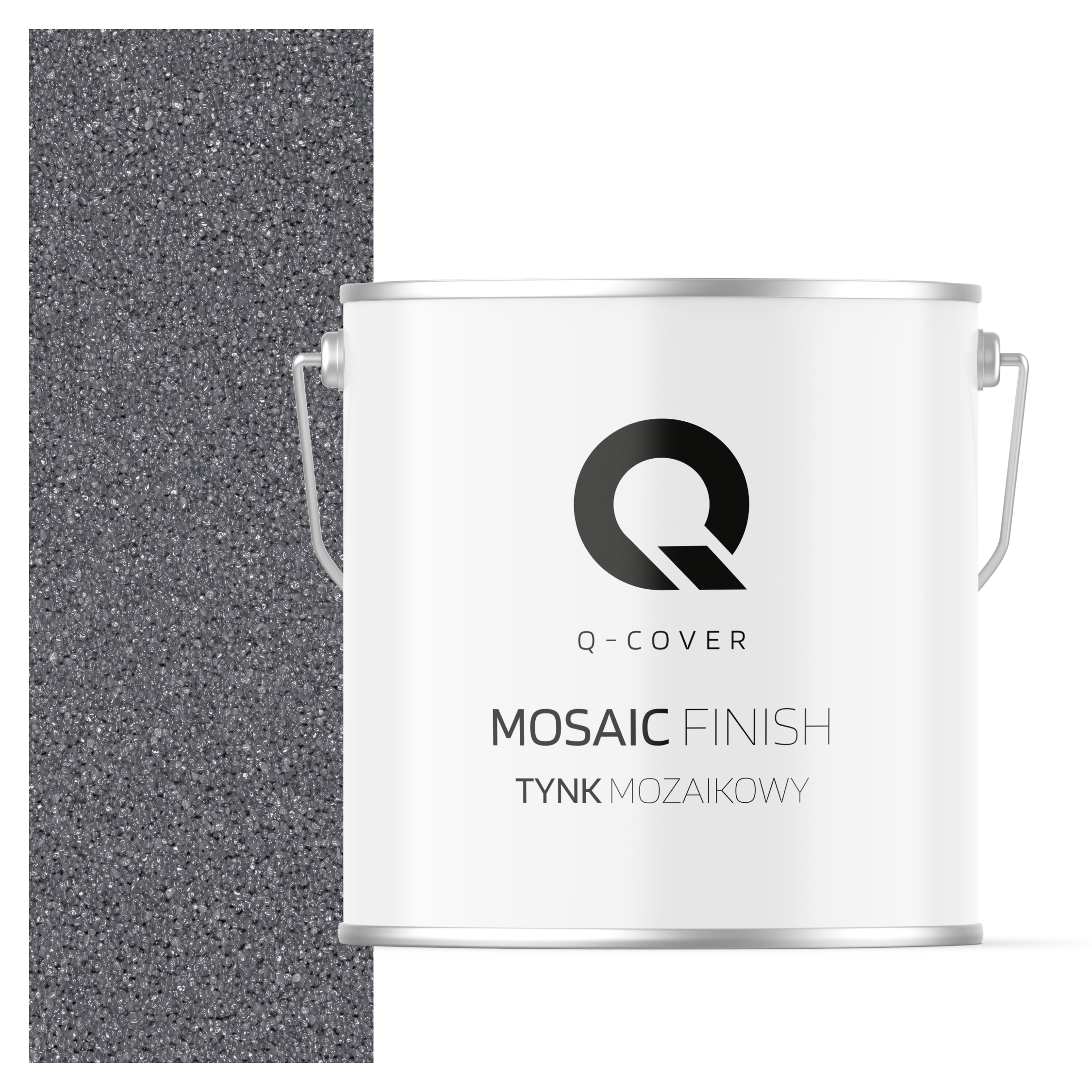 Tynk Mozaikowy Q-Cover Szary ciemny M05 7KG