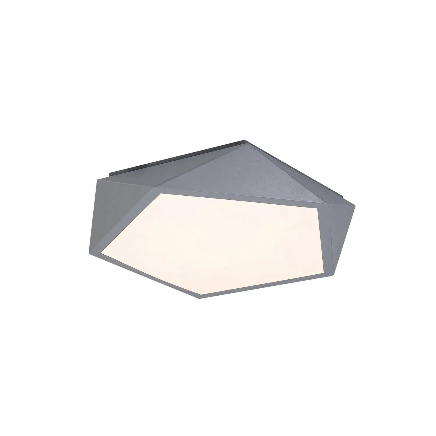 Lampa sufitowa wisząca Raffa popielato-biała LED 30W 3000K 1000lm nowoczesna wym: 8 x 40 x 40 cm metal Rabalux