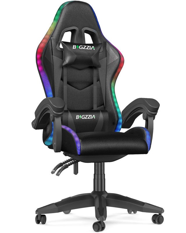 REKT Comfort-R Sedia Gaming In Similpelle E Velluto - Braccioli 4D, Cuscini Lombari E Poggiatesta
