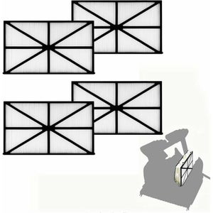 Lot De 4 Filtres Pour Robot Nettoyeur Piscine TigerShark Aquavac Element Sharkvac - Compatibles RCX70101