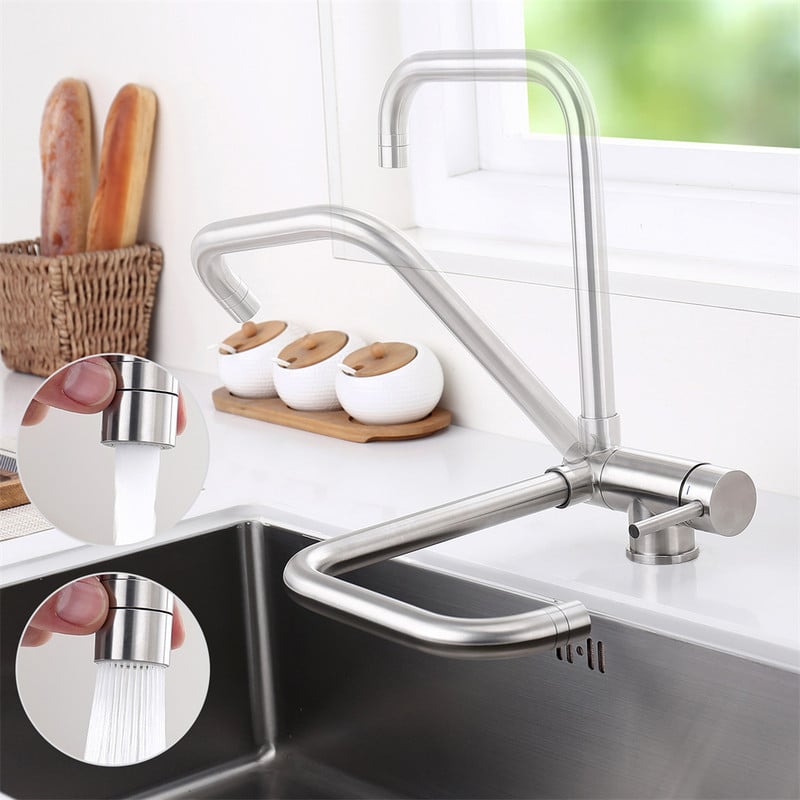 Homelody Grifo de cocina plegable, pulverizadores para elegir