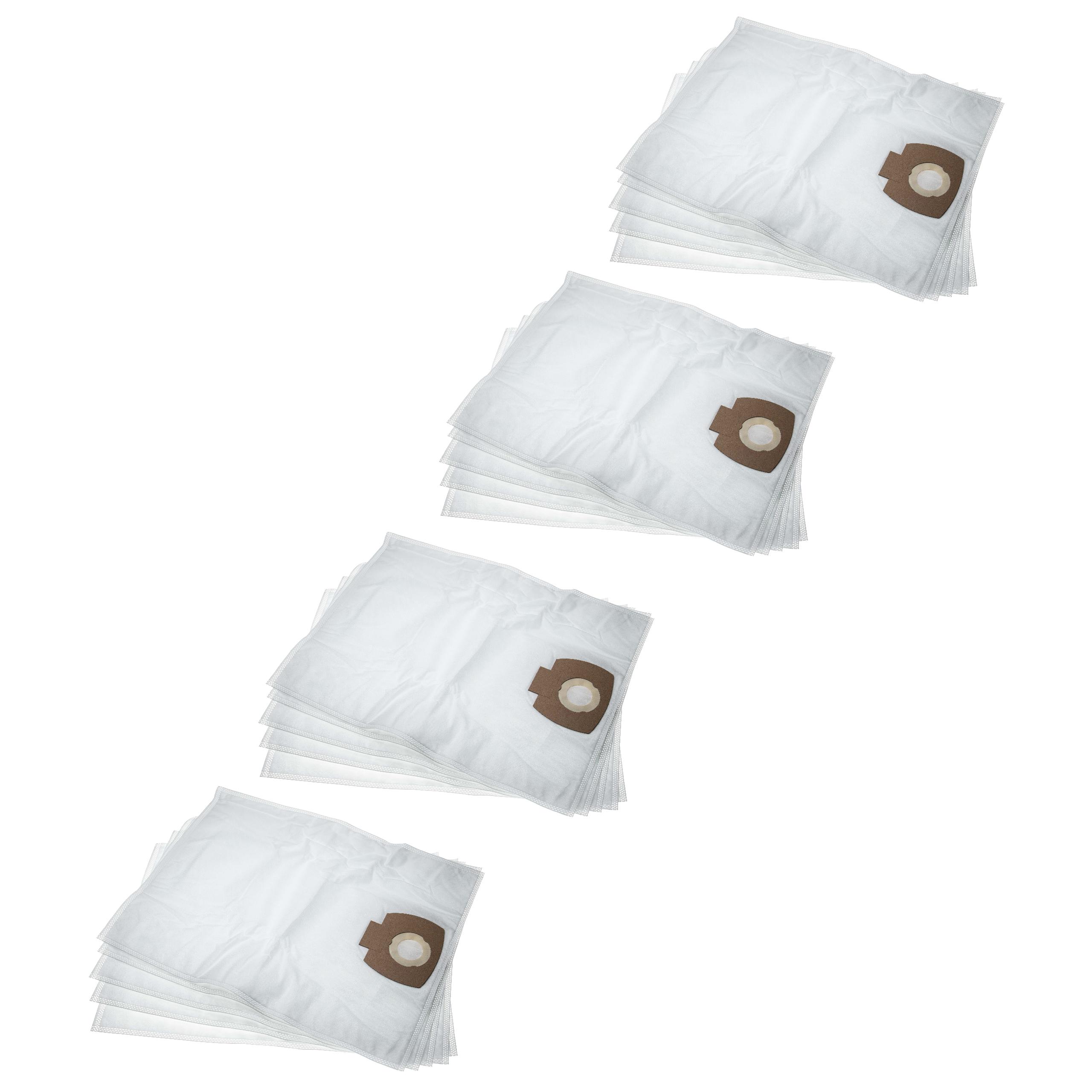 Vhbw 5 Sacchetti Per Aspirapolvere Microfibra – Compatibili Con Nilfisk Aero 35, Buddy 18, 15, VL200