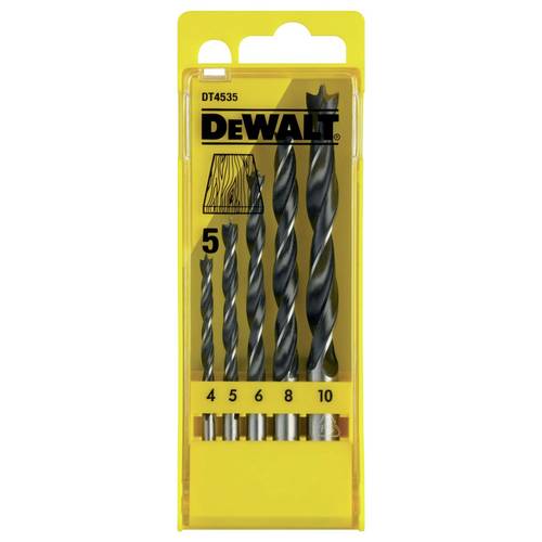 Coffret de 5 mèches à bois DEWALT DT4535-QZ Ø4-10mm - 3