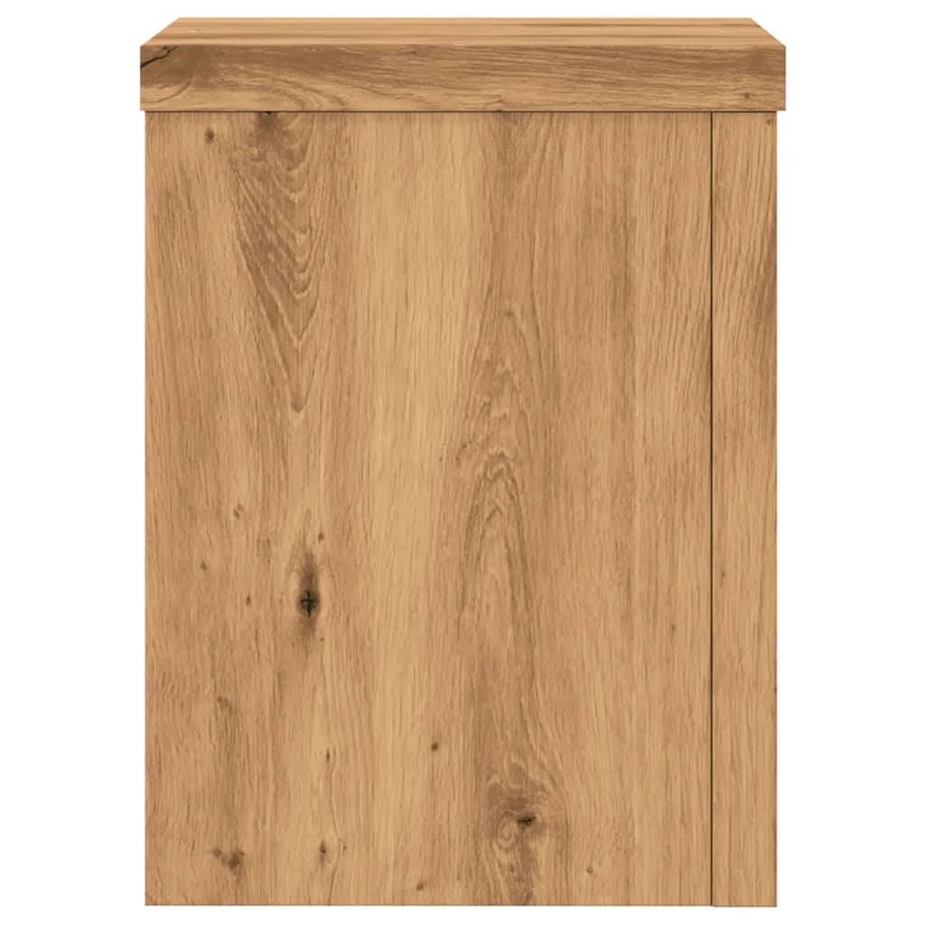 Maison Exclusive - Supports pour plantes 2 pcs chêne artisanal bois d'ingénierie - 6
