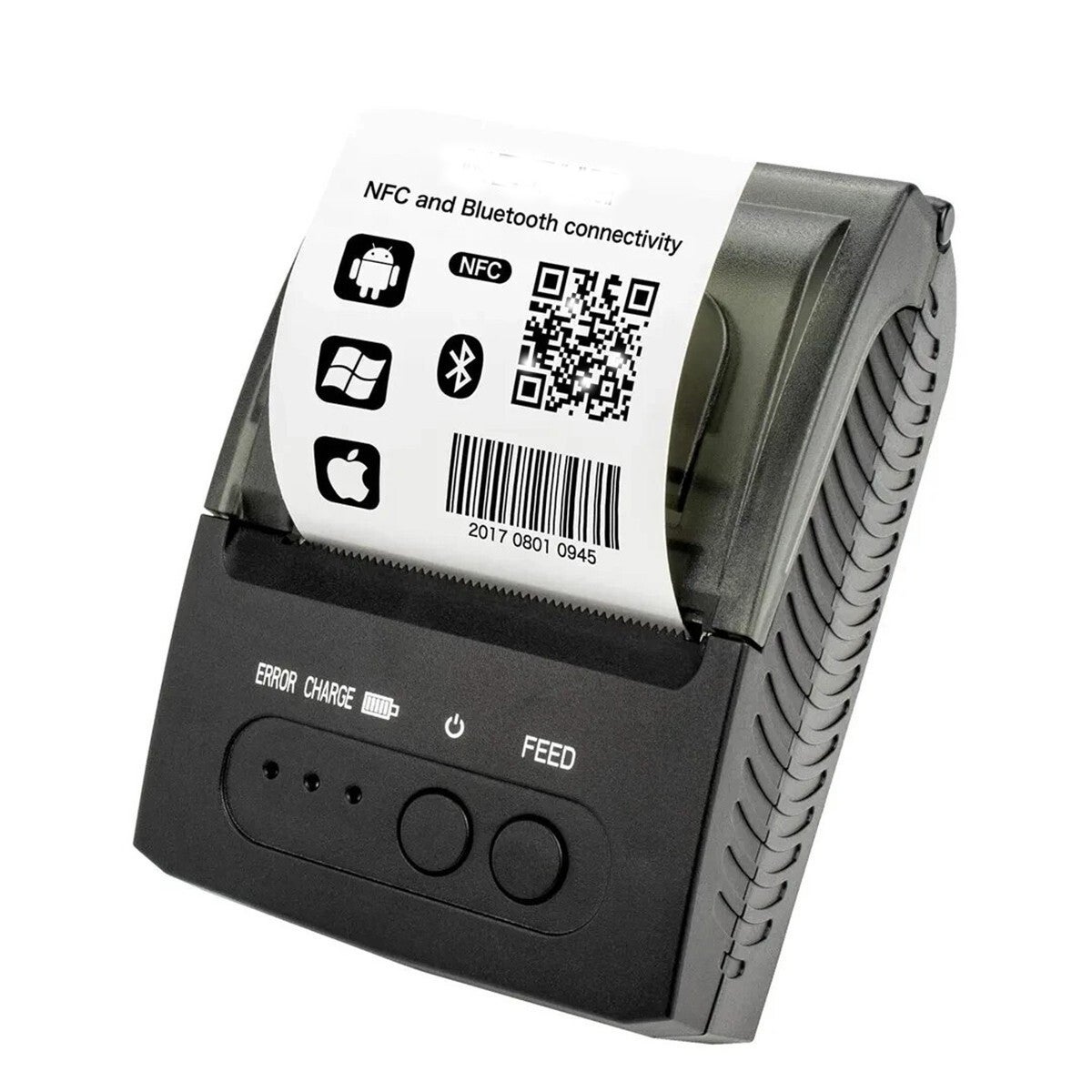 Stampante Termica Portatile SVANTTO Bluetooth 4.0, 58mm, Batteria 1500mAh, Per Ricevute E POS, Compatibile Android/Windows - 3