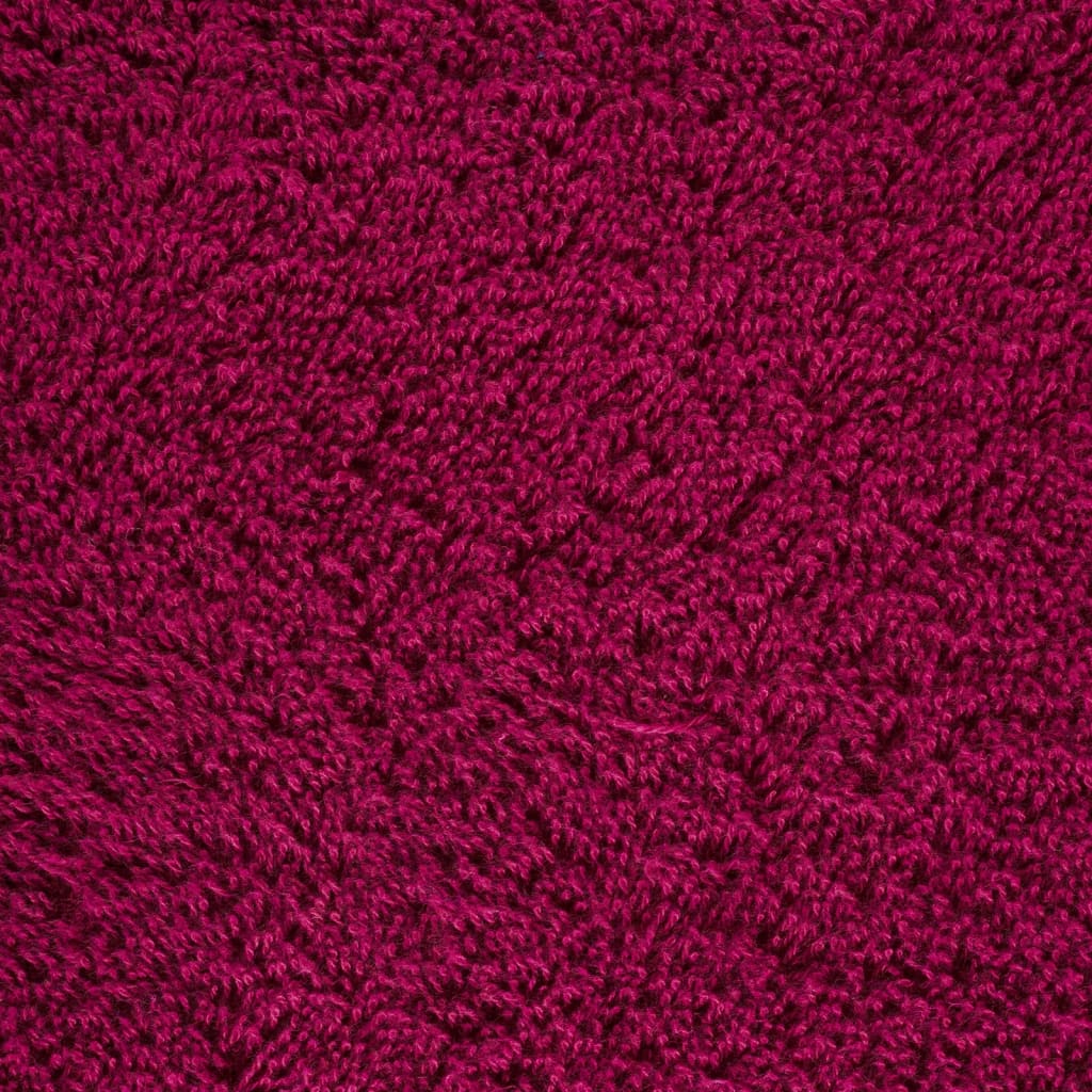 Asciugamani da Doccia SOLUND 2 pz Bordeaux 70x140cm 600gsm vidaXL - 5