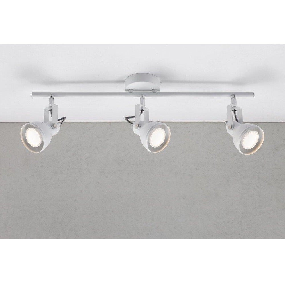 Spoterie ASLAK 3-Spot Métal Blanc, H.20 - IP20 - GU10 /Nordlux Intérieur - 2