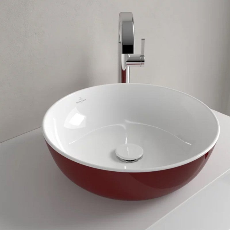 Vasque ronde à poser VILLEROY ET BOCH Artis Bordeaux - 6