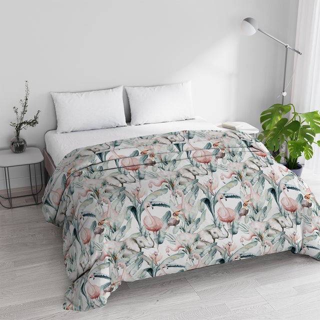 TRAPUNTA BASIC INVERNALE STAMPATA MATRIMONIALE, DENNY