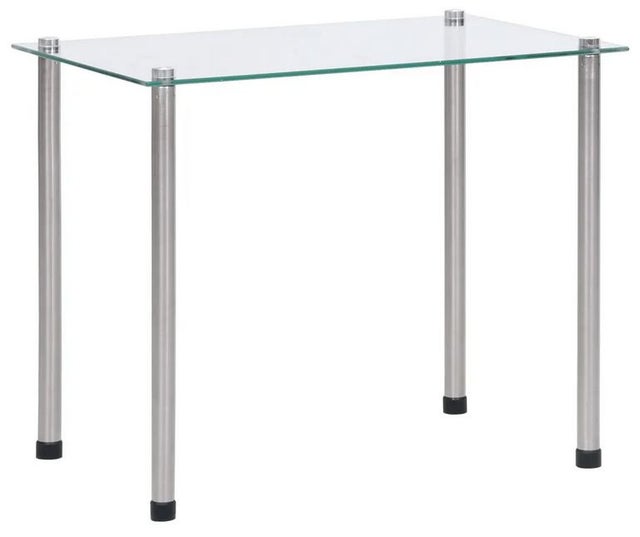 Table basse carrée en verre 100x100 Eze