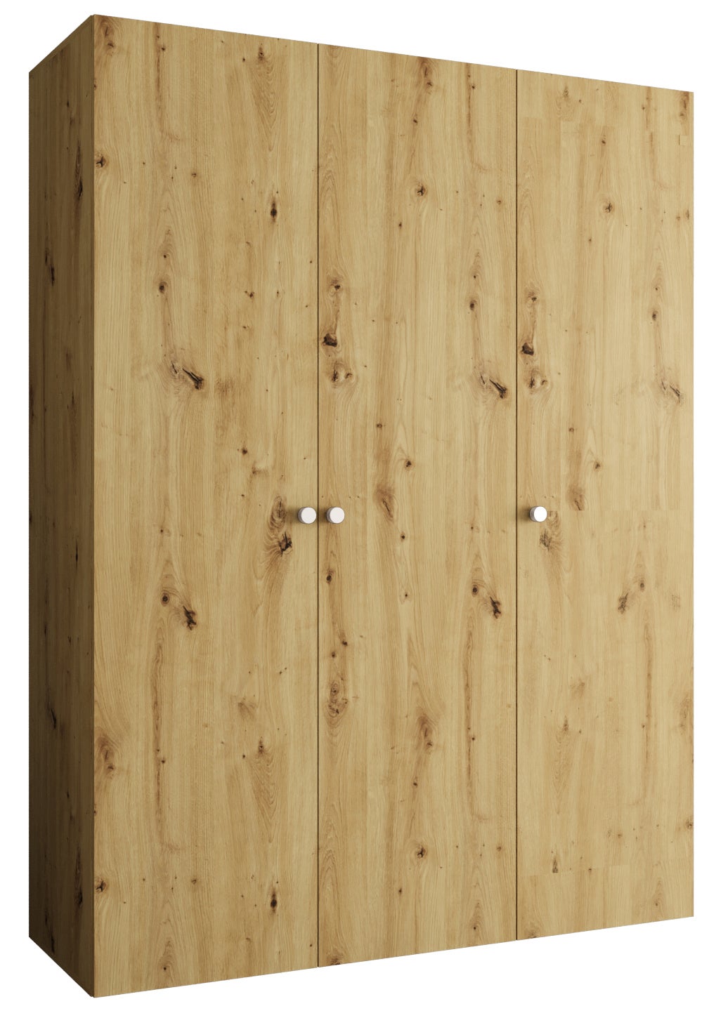 Szafa uchylna otwierana Parma 1 150 x 52 x 202 cm artisan + u. srebrny Abiks Meble