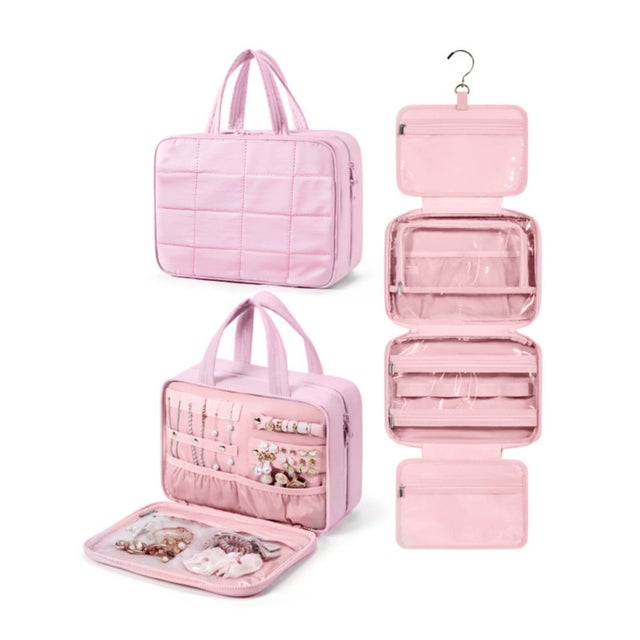 Valigetta Porta Trucchi Stoffa BEAUTY CASE MAKE UP VALIGETTA