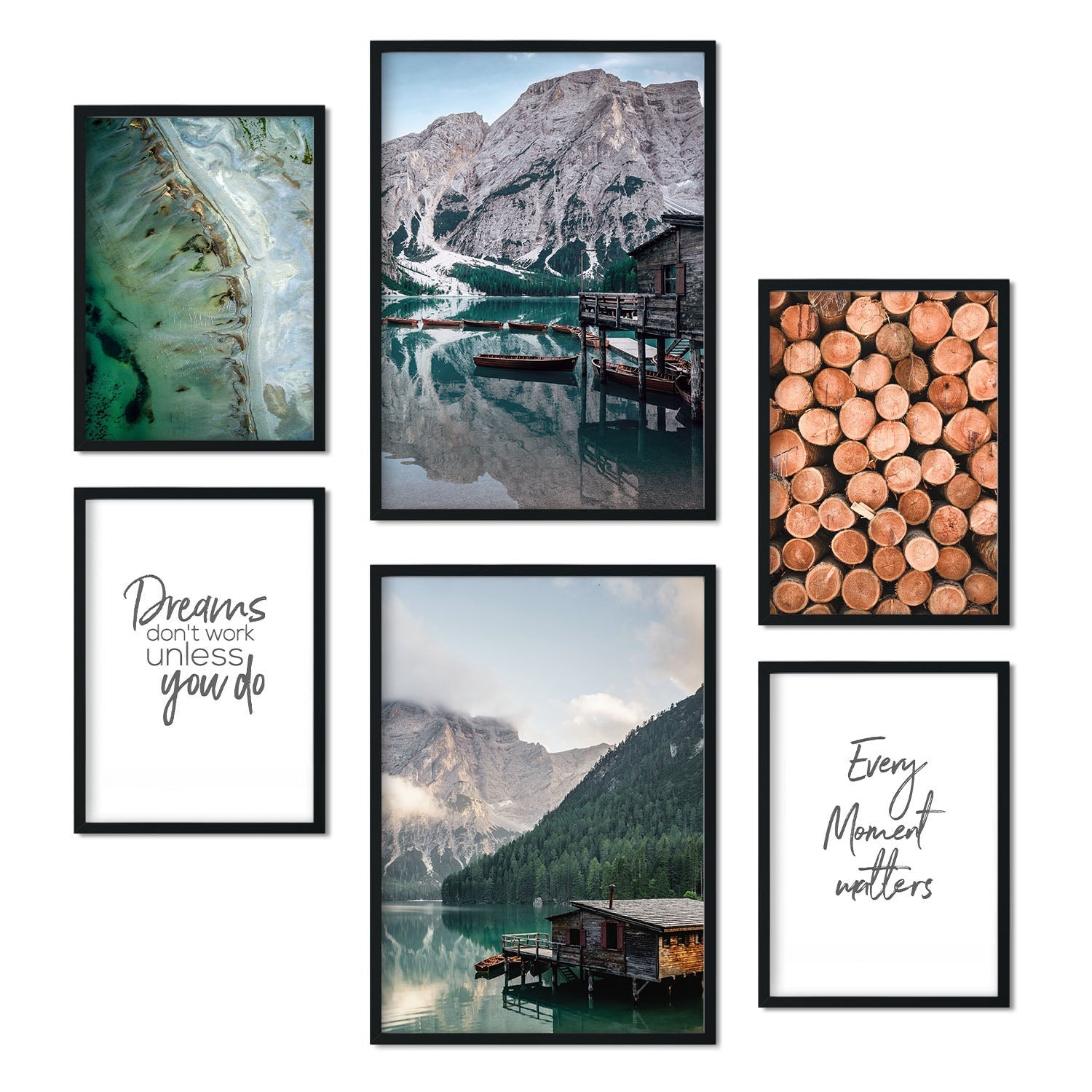 Stampa Poster Arte Da Parete 367 Con Cornice In Legno - Quadro Su Tela Di Lino Per Decorazione Casa E Regalo