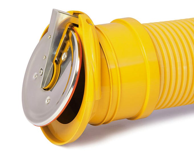 Capricorn, valvola antiriflusso, diametro 110 mm Capricorn, valvola antiriflusso, diametro 110 mm