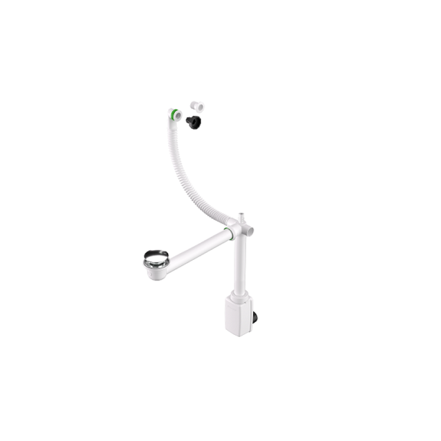 Évacuation click clack avec siphon gain de place Valentina