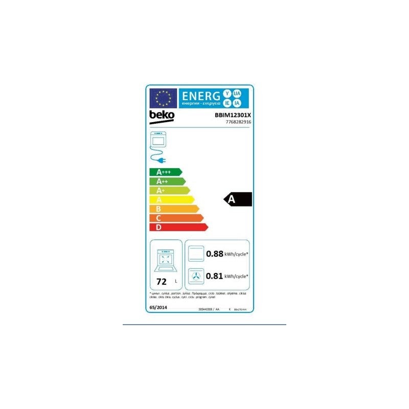 Four BEKO BBIM12301X - 5
