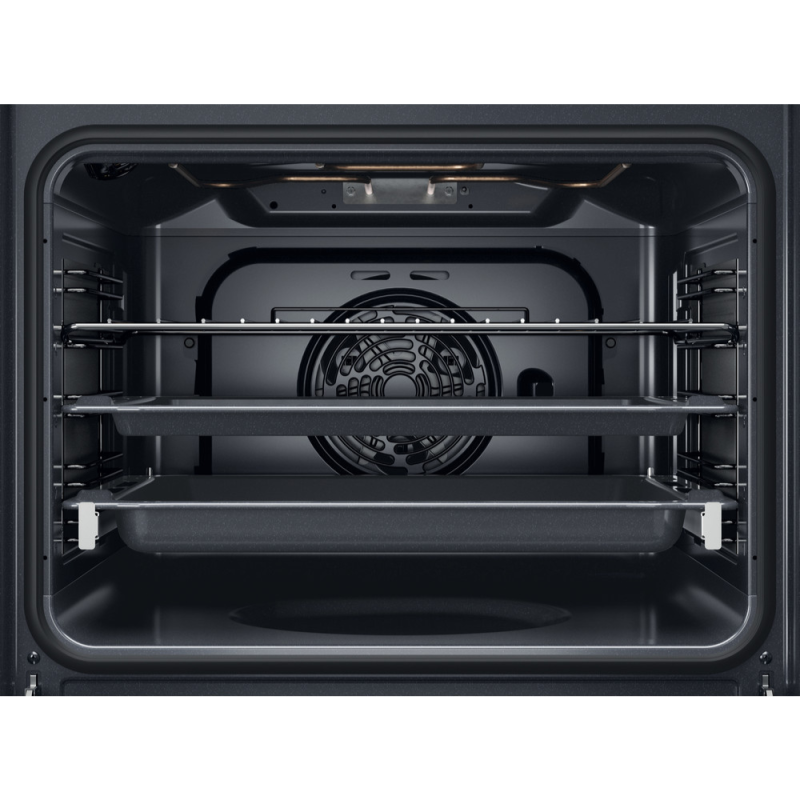 Whirlpool Four encastrable 71 L, classe A+, chaleur tournante pulsée, fonctions levage de pâtes et pizzas, noir (OMK58CU1SX) - 4