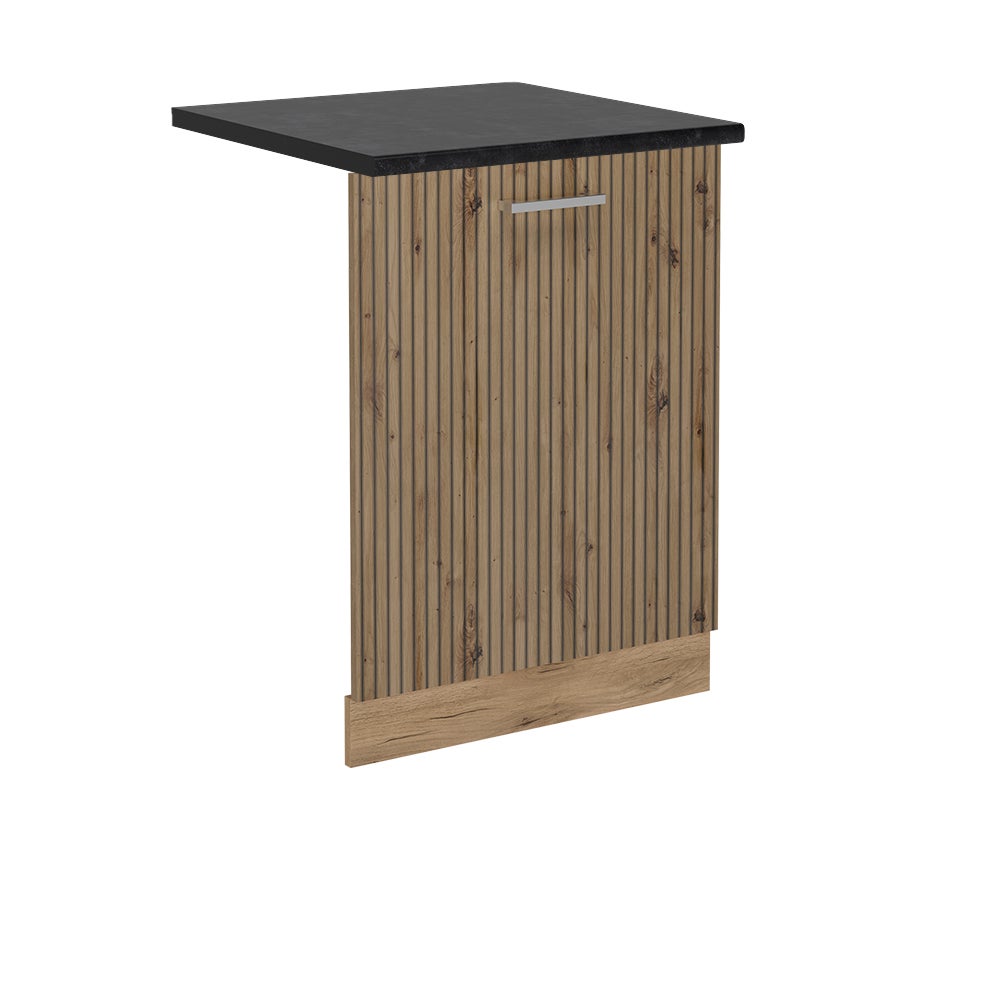 Vicco Panel przedni zmywarki R-Line, Dąb rzemieślniczy, 60 cm , BP Antracyt