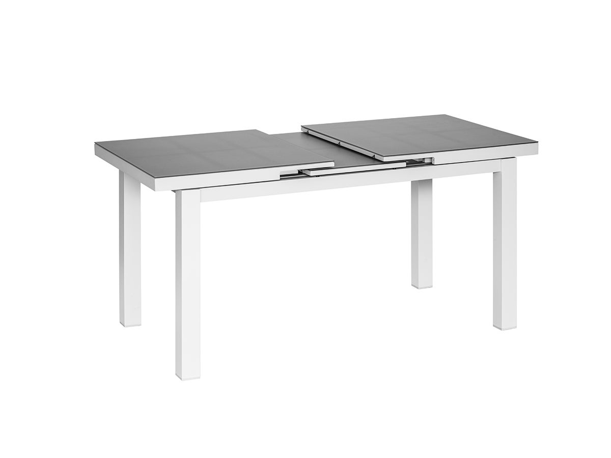 Table de jardin extensible 8-10 personnes Ibiza gris perle JARDILINE 180/240 cm - 3