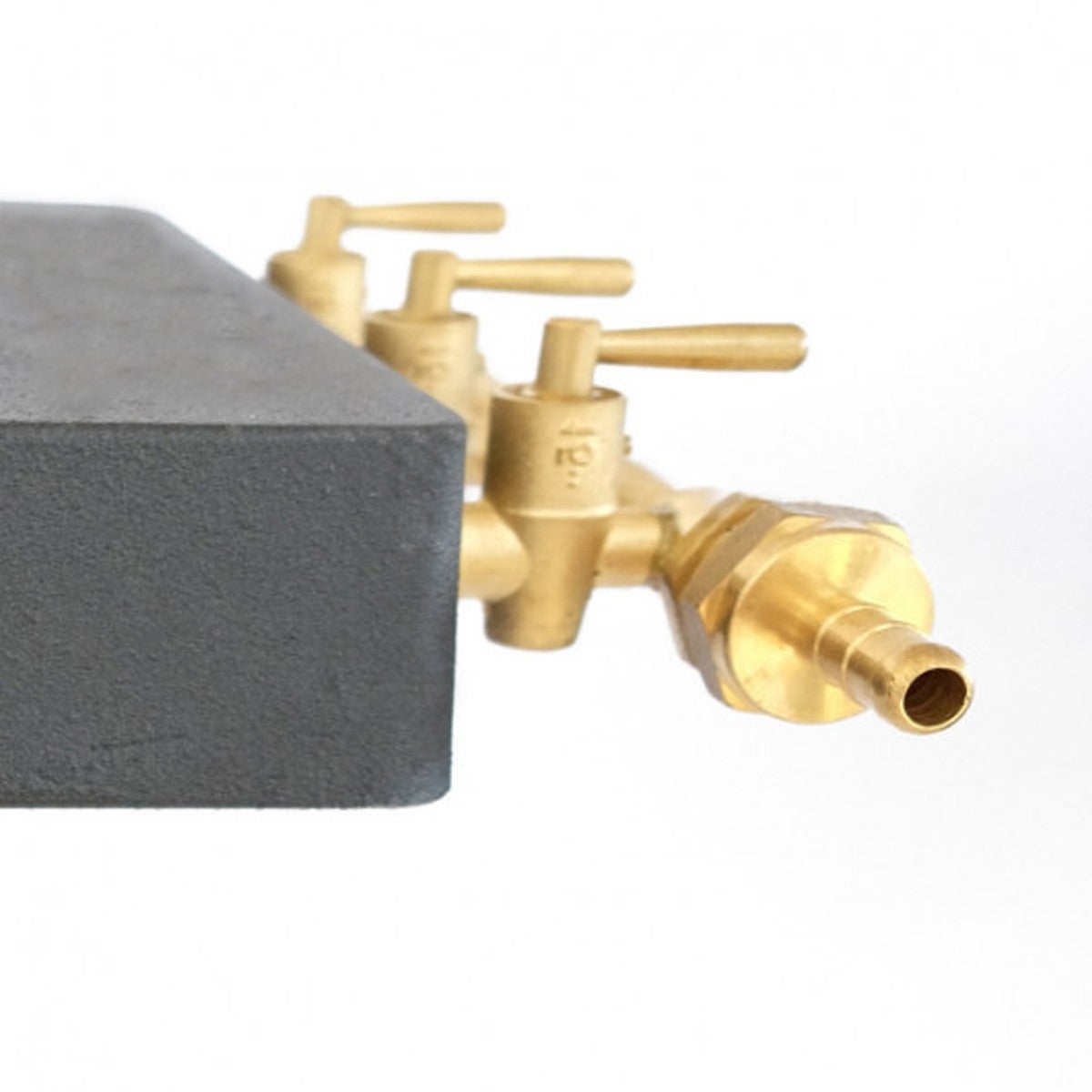 Réchaud à Gaz Traiteur 4 pieds 8,6KW 3 Bruleurs Gaz Butane ou Propane Fonte véritable KZ Garden - 6
