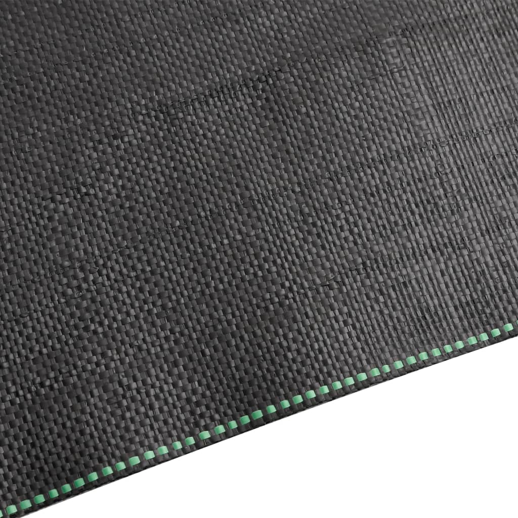 Membrane anti-mauvaises herbes en PP noire pour le jardin, 0,5 × 25 m - 4