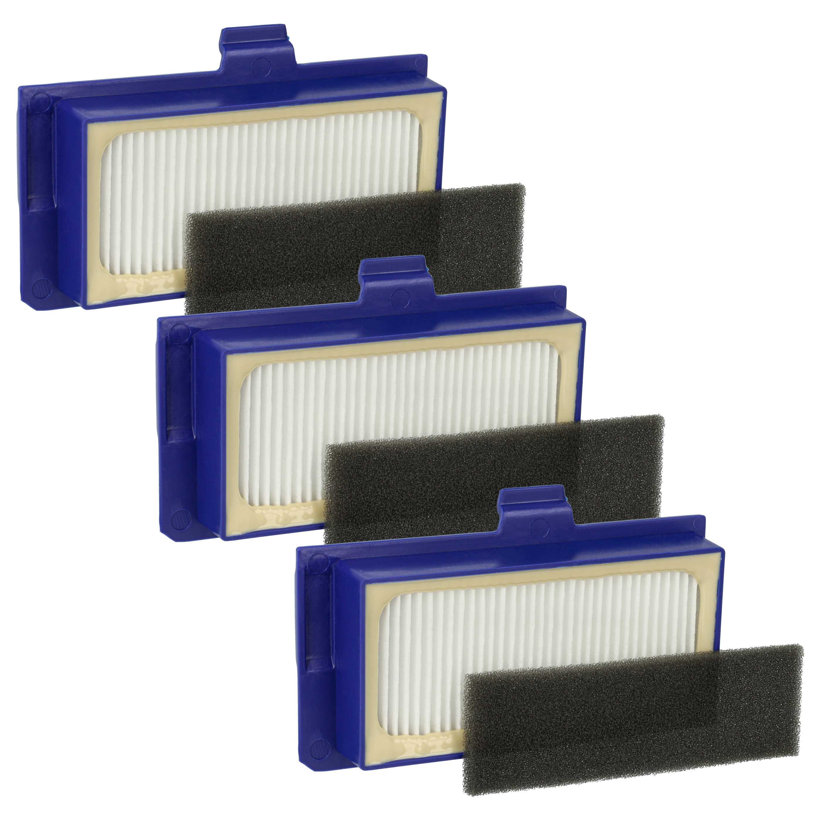 vhbw set di 3 filtri sostituisce AEG AEF 112, 9001680249 per vhbw set di 3 filtri sostituisce AEG AEF 112, 9001680249 per